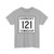 Harmony Township Route 121 Morrow County Ohio (Ohio) (Road Sign) T-Shirt