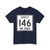 Dudley Township Route 146 Hardin County Ohio (Ohio) (Road Sign) T-Shirt