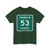 Franklin County 53 NY (New York) (Road Sign) T-Shirt