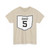 OH-5 1927 (Ohio) (Road Sign) T-Shirt