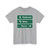 MUTCD D1-3d (Oregon) (Road Sign) T-Shirt