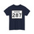 MT-287 (Montana) (Road Sign) T-Shirt