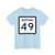 MT-49 (Montana) (Road Sign) T-Shirt