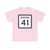 MT-41 (Montana) (Road Sign) T-Shirt
