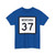 MT-37 (Montana) (Road Sign) T-Shirt
