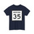 MT-35 (Montana) (Road Sign) T-Shirt