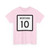 MT-10 (Montana) (Road Sign) T-Shirt