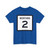 MT-2 (Montana) (Road Sign) T-Shirt