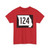 MO-124 (Missouri) (Road Sign) T-Shirt