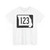 MO-123 (Missouri) (Road Sign) T-Shirt