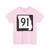 MO-91 (Missouri) (Road Sign) T-Shirt