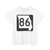 MO-86 (Missouri) (Road Sign) T-Shirt