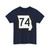 MO-74 (Missouri) (Road Sign) T-Shirt