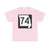 MO-74 (Missouri) (Road Sign) T-Shirt