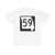 MO-59 (Missouri) (Road Sign) T-Shirt