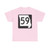 MO-59 (Missouri) (Road Sign) T-Shirt