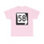 MO-58 (Missouri) (Road Sign) T-Shirt