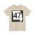 MO-47 (Missouri) (Road Sign) T-Shirt