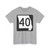 MO-40 (Missouri) (Road Sign) T-Shirt