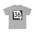 MO-36 (Missouri) (Road Sign) T-Shirt