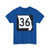 MO-36 (Missouri) (Road Sign) T-Shirt