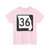 MO-36 (Missouri) (Road Sign) T-Shirt