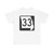 MO-33 (Missouri) (Road Sign) T-Shirt