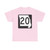 MO-20 (Missouri) (Road Sign) T-Shirt