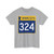 MN-324 (Minnesota) (Road Sign) T-Shirt