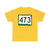 SD 473 (South Dakota) (Road Sign) T-Shirt