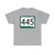 SD 445 (South Dakota) (Road Sign) T-Shirt