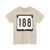 WIS 188 (Wisconsin) (Road Sign) T-Shirt