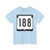 WIS 188 (Wisconsin) (Road Sign) T-Shirt