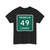 Franklin County 49 NY (New York) (Road Sign) T-Shirt