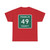 Franklin County 49 NY (New York) (Road Sign) T-Shirt