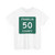 Franklin County 50 NY (New York) (Road Sign) T-Shirt
