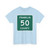 Franklin County 50 NY (New York) (Road Sign) T-Shirt