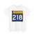 MN-218 (Minnesota) (Road Sign) T-Shirt