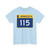 MN-115 wide (Minnesota) (Road Sign) T-Shirt