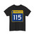 MN-115 (Minnesota) (Road Sign) T-Shirt