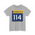 MN-114 (Minnesota) (Road Sign) T-Shirt