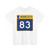 MN-83 (Minnesota) (Road Sign) T-Shirt