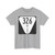 Mississippi 326 (Mississippi) (Road Sign) T-Shirt