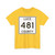 Michigan 481 Luce County (Michigan) (Road Sign) T-Shirt