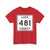 Michigan 481 Luce County (Michigan) (Road Sign) T-Shirt