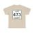 Michigan 473 Luce County (Michigan) (Road Sign) T-Shirt