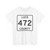 Michigan 472 Luce County (Michigan) (Road Sign) T-Shirt