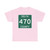 Michigan 470 Delta County (Michigan) (Road Sign) T-Shirt