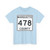 Michigan 478 Marquette County (Michigan) (Road Sign) T-Shirt