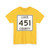 Michigan 451 Luce County (Michigan) (Road Sign) T-Shirt